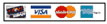 We Accept all Major Credit Cards