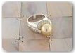 Golden South Sea Pearl Rings Golden South Sea Pearl Rings