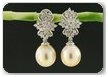 Golden South Sea Pearl Earrings Golden South Sea Pearl Earrings