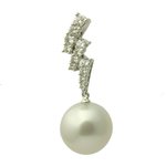 White South Sea Pearl Pendant Enhancer