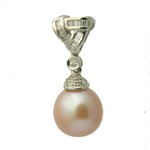 Pink Freshwater Pearl Pendant Enhancers
